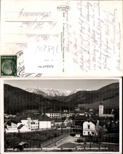 749805 Mürzzuschlag Partie gel Radmer Hieflau