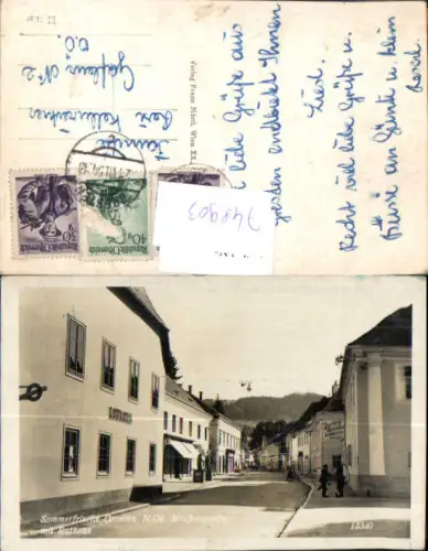 749903 tolle Straßenansicht Gresten Rathaus