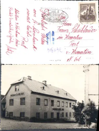 749904 St. Leonhard am Wald Waidhofen an der Ybbs Postablage Gasthaus in d. Luft