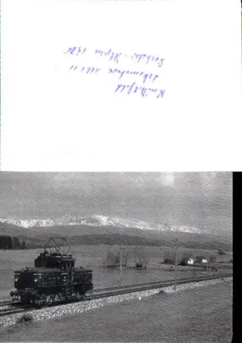 750005 Foto Repro Knittelfeld Lokomotive 1161.11 Seetaler Alpen Zug Lok 1925