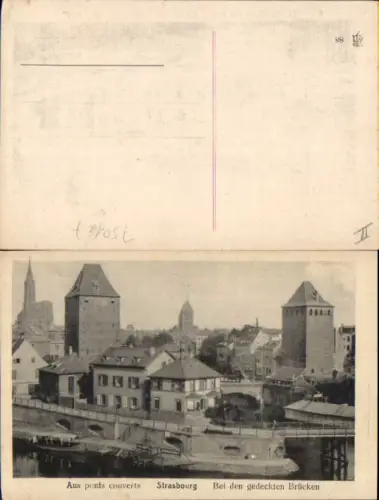 750167 Strasbourg Strassburg Elsass Couverts Ponts