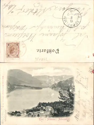 750184 Pertisau Achensee Scholastika Stp. Altdorf Mainfranken