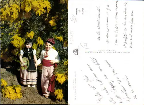 750199 Cote D`Azur French Riviera Nice Nizza Costumes Trachten