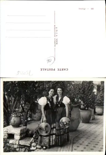 750226 Cote D`Azur French Riviera Nice Nizza Costumes Trachten