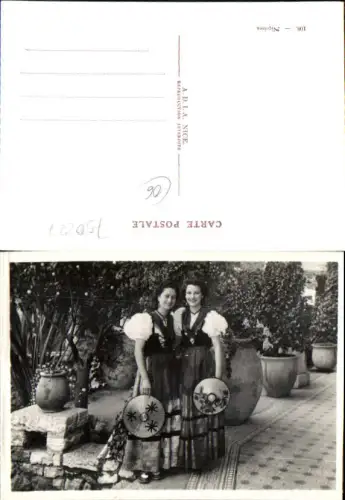 750227 Cote D`Azur French Riviera Nice Nizza Costumes Trachten