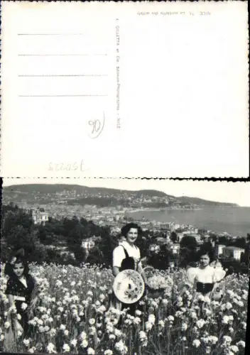 750229 Cote D`Azur French Riviera Nice Nizza Costumes Trachten