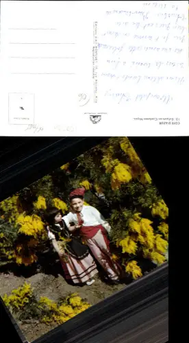 750231 Cote D`Azur French Riviera Nice Nizza Costumes Trachten