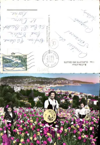 750233 Cote D`Azur French Riviera Nice Nizza Costumes Trachten