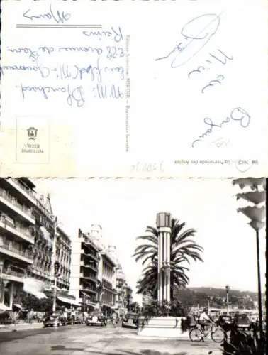 750236 Cote D`Azur Alpes Maritimes Nice Nizza Promenade des Anglais