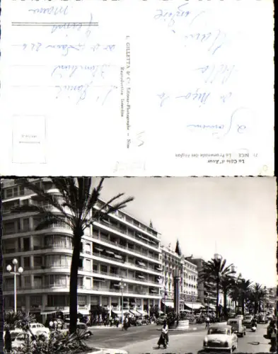 750238 Cote D`Azur Alpes Maritimes Nice Nizza Promenade des Anglais