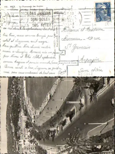 750239 Cote D`Azur Alpes Maritimes Nice Nizza Promenade des Anglais