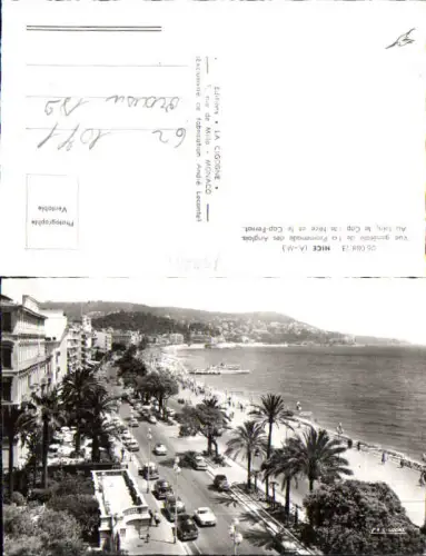 750241 Cote D`Azur Alpes Maritimes Nice Nizza Promenade des Anglais