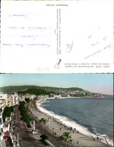 750243 Cote D`Azur Alpes Maritimes Nice Nizza Promenade des Anglais