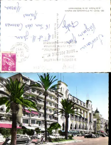 750248 Cote D`Azur Alpes Maritimes Nice Nizza Promenade des Anglais