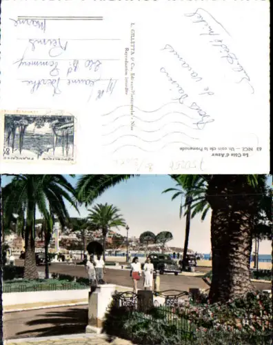 750250 Cote D`Azur Alpes Maritimes Nice Nizza Promenade des Anglais