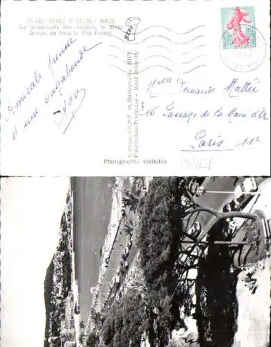 750265 Cote D`Azur Alpes Maritimes Nice Nizza Promenade des Anglais