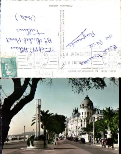 750272 Cote D`Azur Alpes Maritimes Nice Nizza Promenade des Anglais
