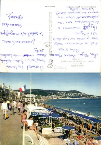 750279 Cote D`Azur Alpes Maritimes Nice Nizza Promenade des Anglais