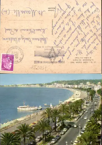750287 Cote D`Azur Alpes Maritimes Nice Nizza Promenade des Anglais