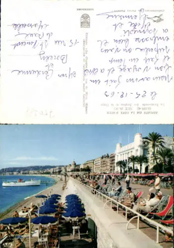750288 Cote D`Azur Alpes Maritimes Nice Nizza Promenade des Anglais