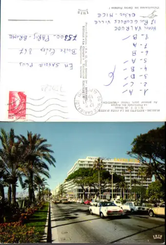 750289 Cote D`Azur Alpes Maritimes Nice Nizza Promenade des Anglais