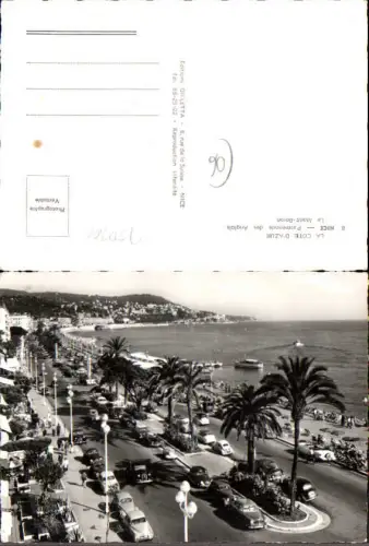 750300 Cote D`Azur Alpes Maritimes Nice Nizza Promenade des Anglais