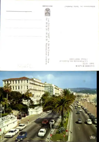 750304 Cote D`Azur Alpes Maritimes Nice Nizza Promenade des Anglais