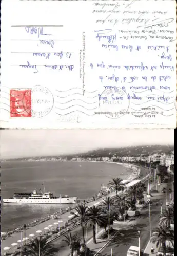 750305 Cote D`Azur Alpes Maritimes Nice Nizza Promenade des Anglais