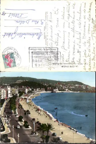 750309 Cote D`Azur Alpes Maritimes Nice Nizza Promenade des Anglais