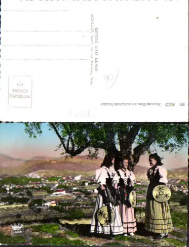 750311 Cote D`Azur French Riviera Nice Nizza Costumes Trachten