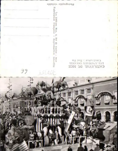 750355 Carneval Carnaval de Nice Nizza Karneval Cote D´Azur France