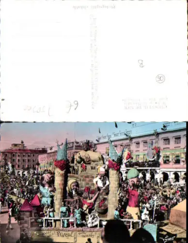 750360 Carneval Carnaval de Nice Nizza Karneval Cote D´Azur France