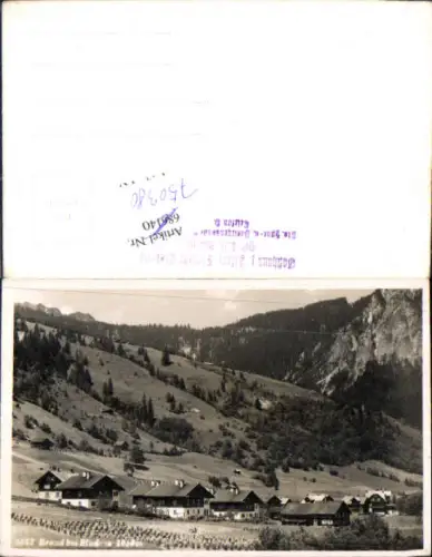 750380 Brand bei Bludenz Ortsansicht