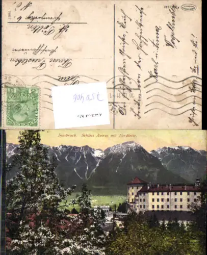 750406 Innsbruck Schloss Amras Ambras Nordkette