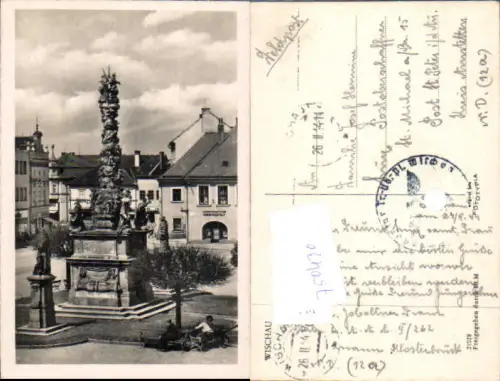 750430 Böhmen Wischau Feldpost St. Michael am Bruckbach Peter in der au