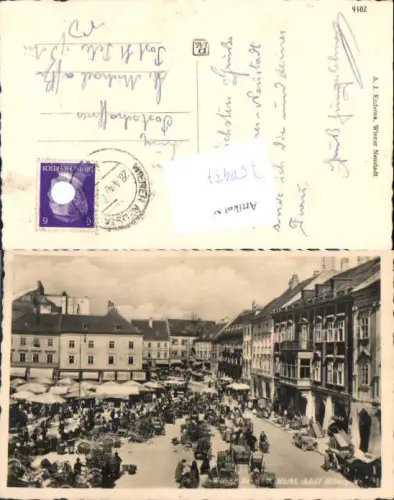750437 Wiener Neustadt Marktplatz gel St. Michael am Bruckbach Peter in der Au