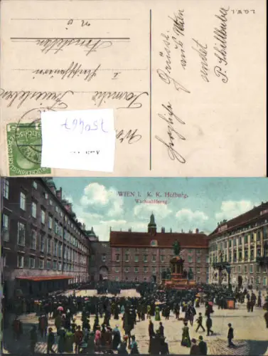 750467 Wien K.K. Hofburg Wacheablösung