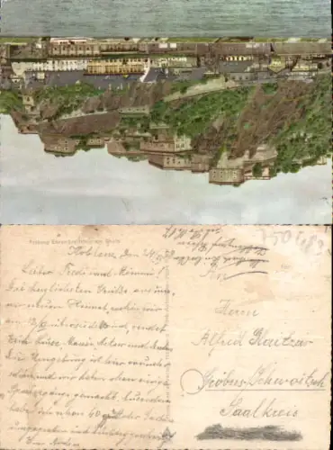 750483 Festung Ehrenbreitstein am Rhein n. Gröbers Schwoitsch Kabelsketal
