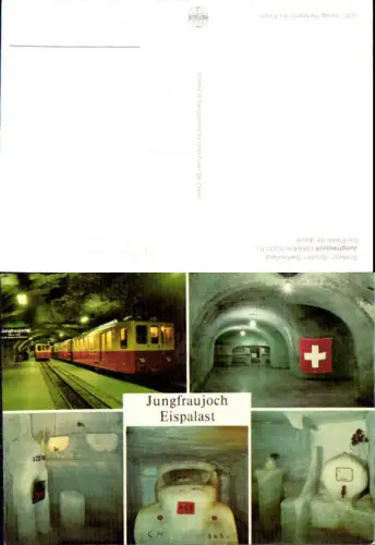 750493 Jungfraujoch Eispalast Bern Wallis Lauterbrunnen Zahnradbahn