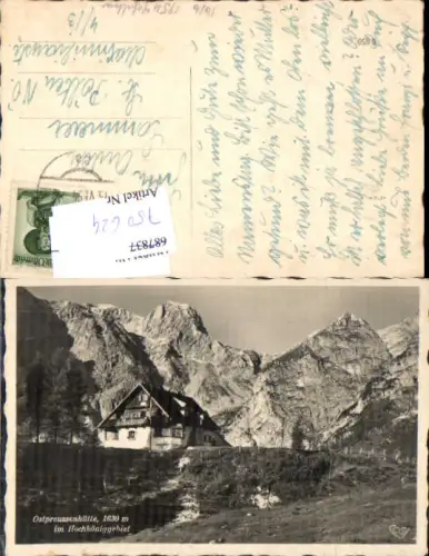 750624 Ostpreussenhütte am Hochkönig Mühlbach Stp. Hallein