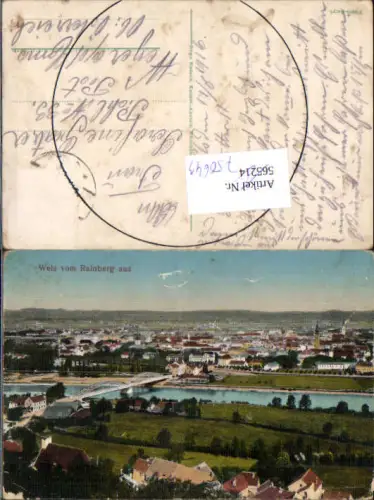 750643 Wels vom Rainberg gel Pichl b. Weyer an der Enns 1916