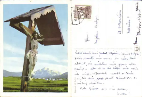 750686 Wegkreuz Serles Telfes Neustift Telfs Neder Kreuz Marterl