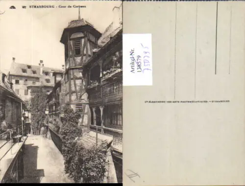 750795 Strassburg Strasbourg Alsace Elsass Cour de Corbeau