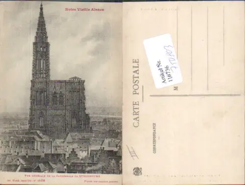 750803 Strassburg Strasbourg Alsace Elsass Cathedrale