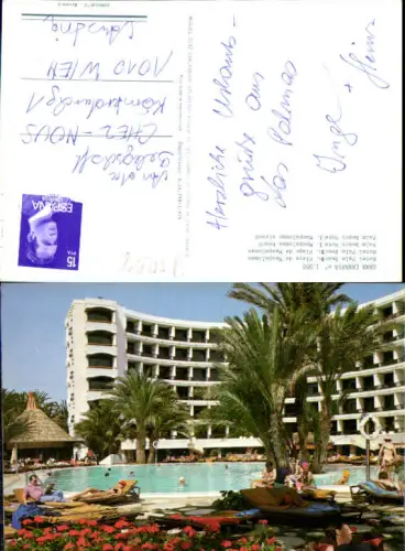 750818 Spain Gran Canaria Hotel Palm Beach Playa Maspalomas