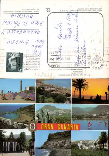 750822 Spain Espana Gran Canaria Las palmas