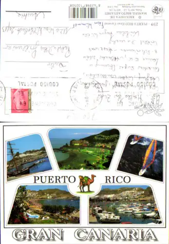 750829 Spain Espana Gran Canaria Puerto Rico