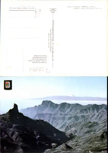 750861 Spain Espana Gran Canaria Cumbres