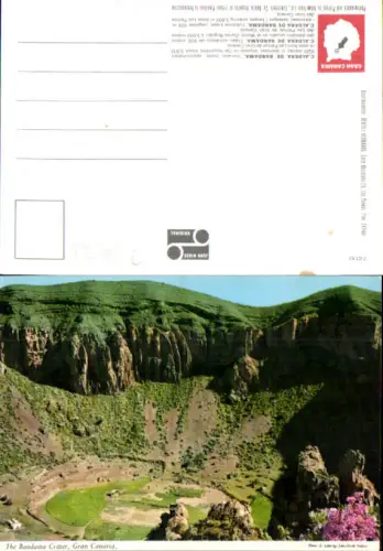 750870 Spain Espana Gran Canaria Bandama Caldera