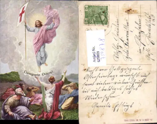 A. Hartmann Religion Auferstehung Jesus Ostern Stp. Steinakirchen am Forst Euratsfeld
